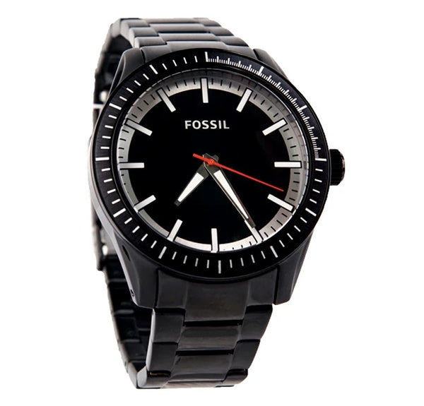 Fossil Men’s Black Dial 44mm Watch BQ1268