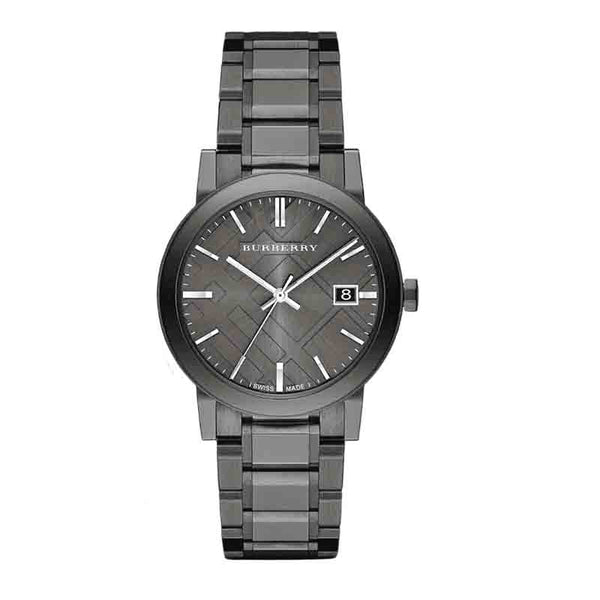 Burberry Grey Dial Steel Strap Watch for Men - BU9007