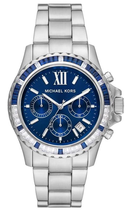 Michael Kors Everest Chronograph Blue Dial Watch For Women - MK7237