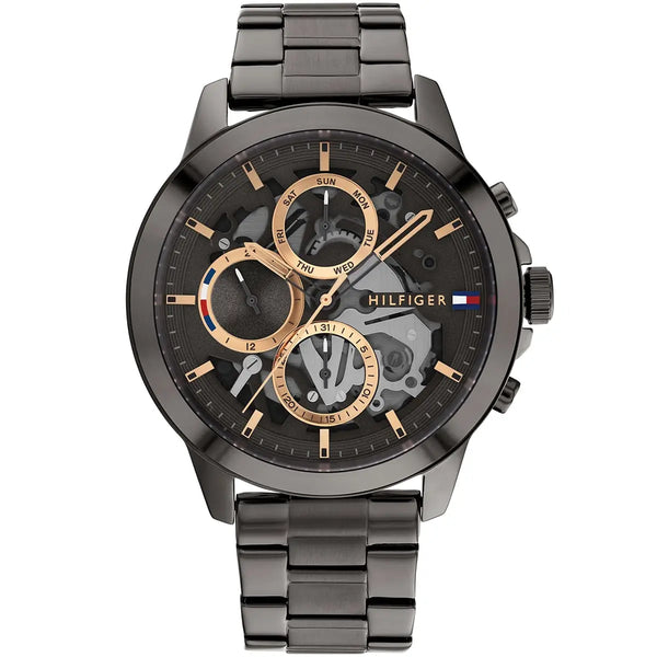 Tommy Hilfiger Henry Multi Function Gray Dial Watch for Men-1710479