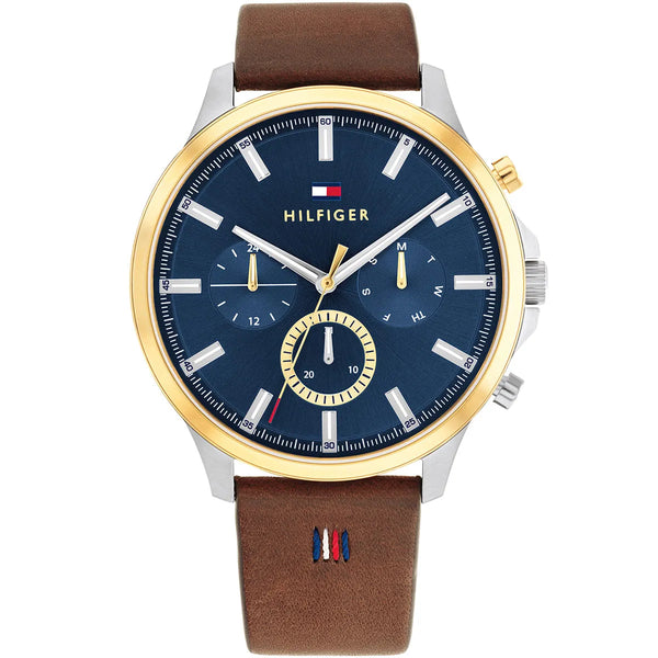 Tommy Hilfiger Ryder Chronograph Blue Dial Watch For Men-1710496