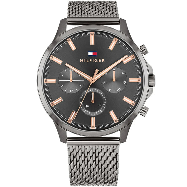 Tommy Hilfiger Ryder Chronograph Black Dial Watch for Men-1710500
