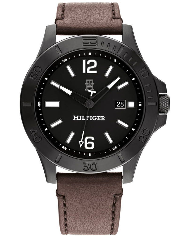 Tommy Hilfiger Ryan Le Black Dial Quartz Watch for Men-1710530