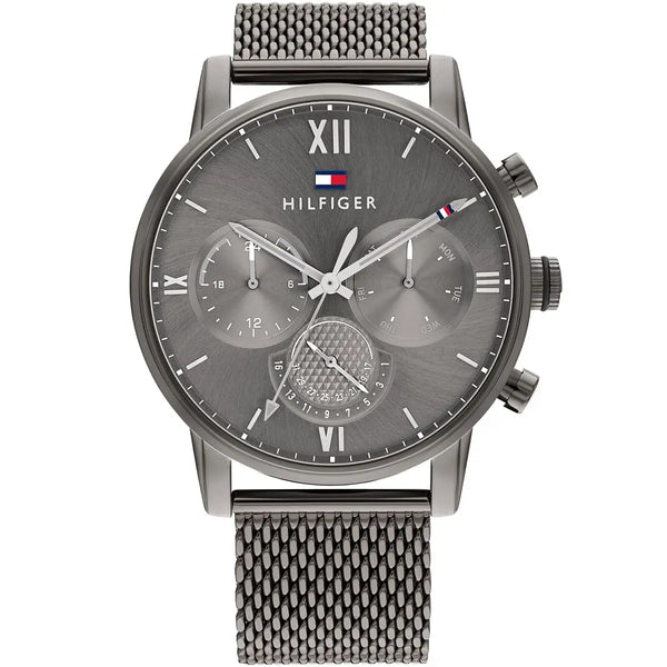 Tommy Hilfiger Sullivan Chronograph Gray Dial Watch For Men-1791882