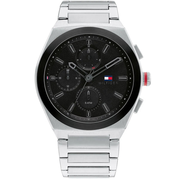 Tommy Hilfiger Connor Multi Function Black Dial Watch for Men-1791897