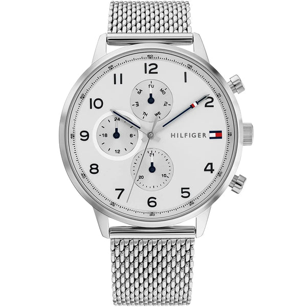 Tommy Hilfiger Leonard Chronograph White Dial Watch for Men-1791988