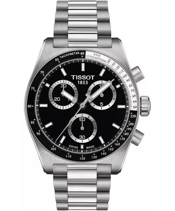 Tissot PR516 Chronograph 40mm Black Dial Watch for Men-T149.417.11.051.00