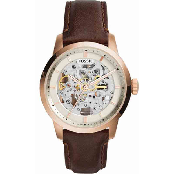 Fossil Dial Brown Leather Strap Watch for Men - ME3078