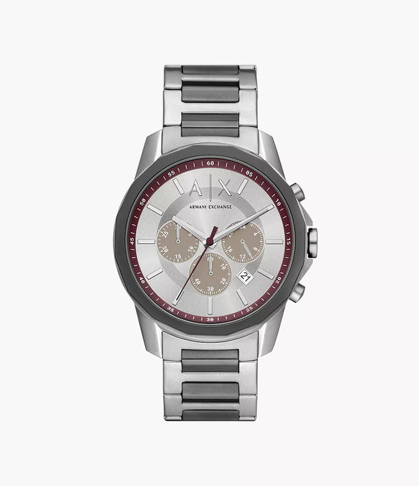 Armani Exchange Chronograph Two-Tone Stainless Steel Watch Watch for Men AX1745