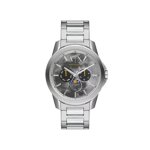 Armani Exchange Banks Moonphase 44 mm Watch for men AX1736