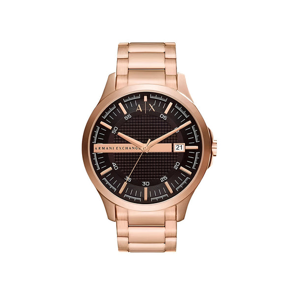 Armani Exchange Hampton rose gold and bronze color scheme Watch for men AX2449