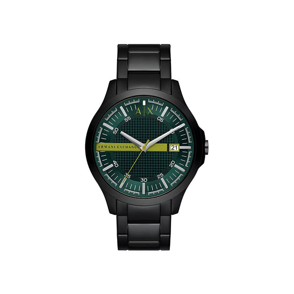 Armani Exchange Hampton watch Green hue Dial Watch for men AX2450