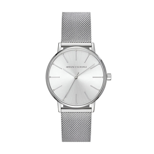 Armani Exchange Lola Silver Dial Watch For Women AX5535