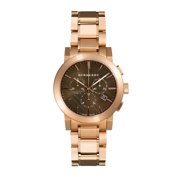 Burberry BU9353 Men's The City Rose Gold 42mm Watch