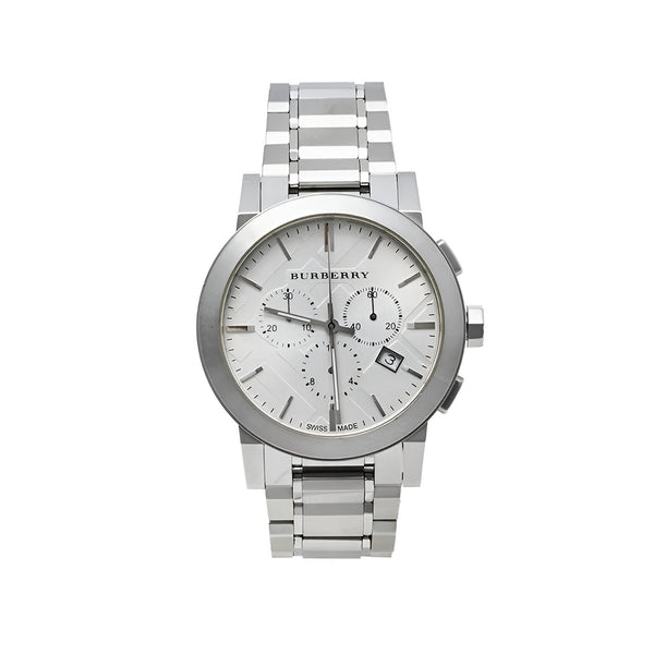 Burberry  Dial Silver Steel Strap Watch for Men - BU9350