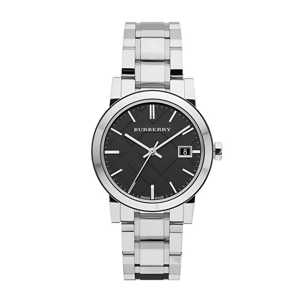Burberry Dial Silver Steel Strap Watch for Women - BU9101