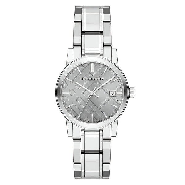 Burberry  Dial Silver Steel Strap Watch for Women - BU9143