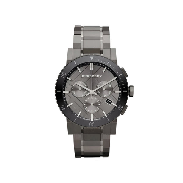 Burberry Grey Ion-plated Stainless Steel Men's Watch BU9381