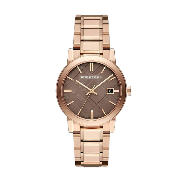 Burberry Rose Gold Steel Strap Watch for Women - BU9005