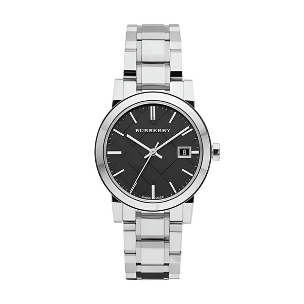 Burberry Silver Steel Strap Watch for Women - BU9001
