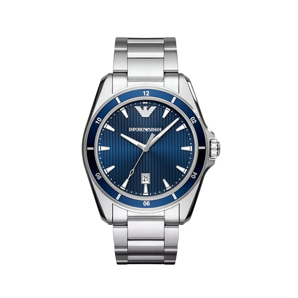 Emporio Armani Sigma Blue Dial Watch For Men-AR11100