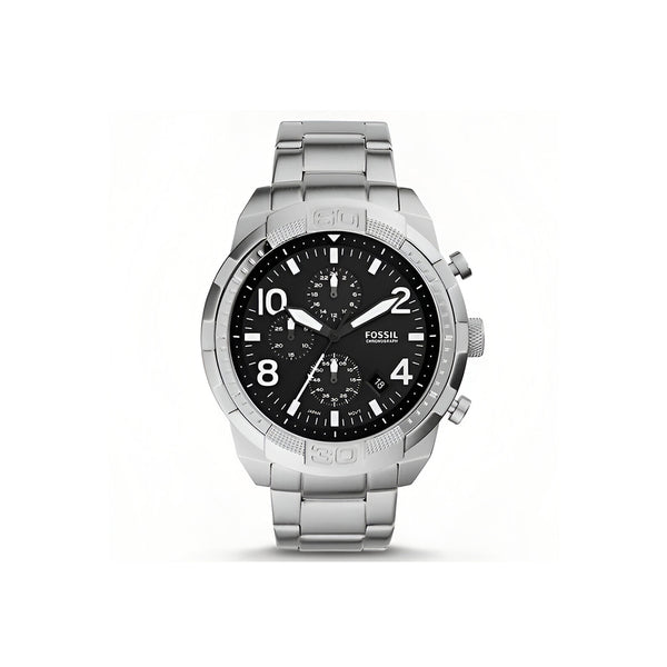 Fossi Dial Silver Steel Strap Watch for Men - FS5710