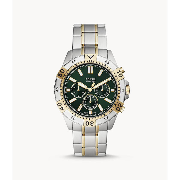 Fossil Dial Two Tone Steel Strap Watch for Men - FS5622