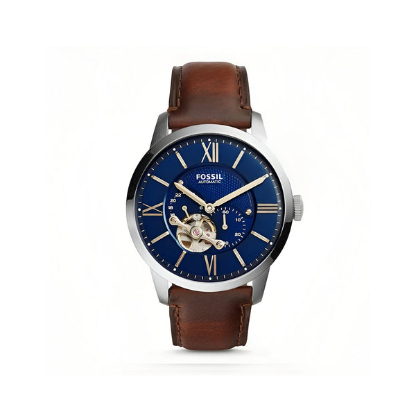 Fossil Dial Brown Leather Strap Watch for Men - ME3110