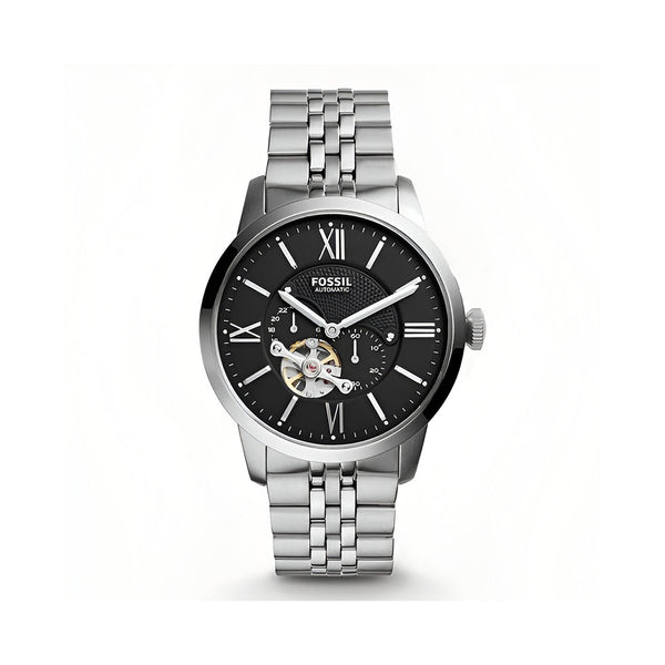 Fossil  Dial Silver Steel Strap Watch for Men - ME3107