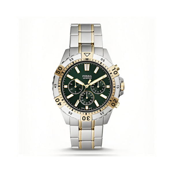 Fossil Dial Two Tone Steel Strap Watch for Men - FS5622