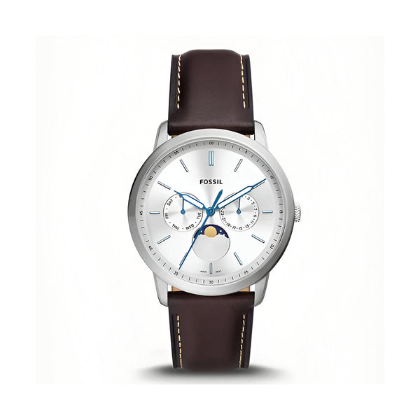 Fossil Neutra Minimalist Moonphase Strap Watch for Men - FS5905