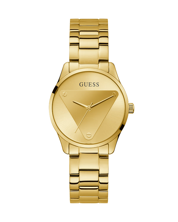 Guess Women's Watch Gold Stainless Steel Case With Gold Dial – GW0485L1