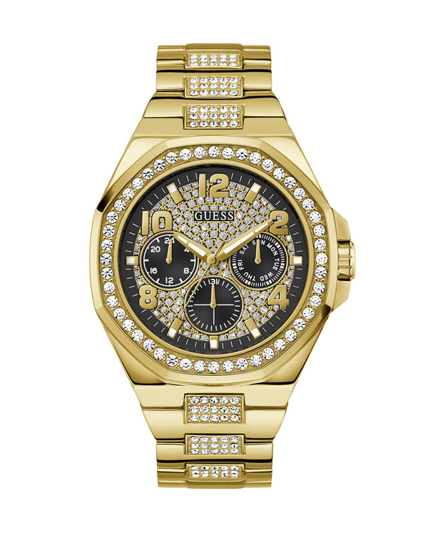 Guess Empire Chronograph Gold Stainless Steel Watch for Mens- GW0785G2