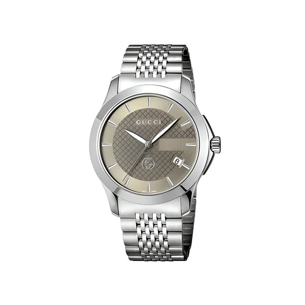 Gucci YA1264107 Stainless Steel Wrist Watch for Men