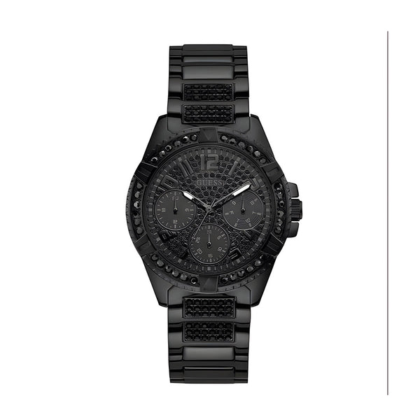Guess Frontier Black Dial 40mm Chronograph Watch for Women-W1156L4