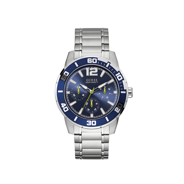 Guess Trek Blue Dial 44mm Watch for Mens- W1249G2