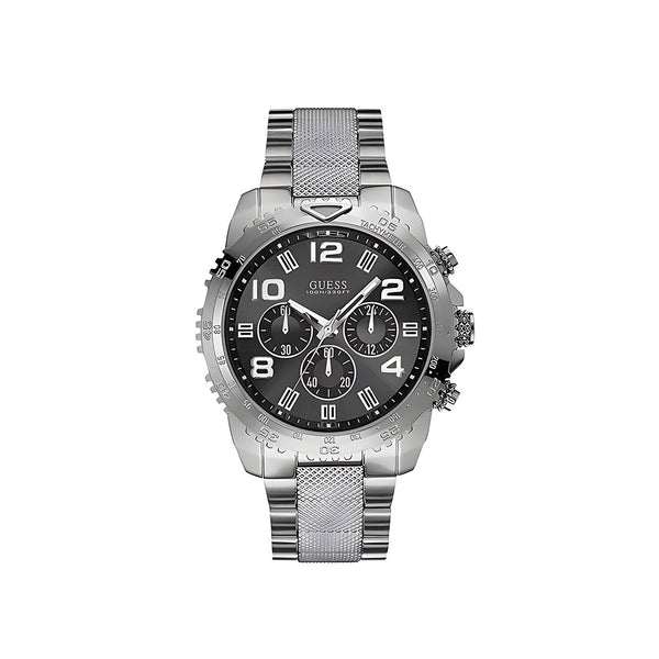Guess Velocity Black Dial 46mm Diameter Watch for Men's-W0598G2