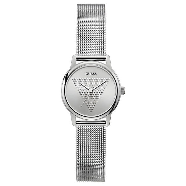 Guess Women’s Quartz Silver Stainless Steel Silver Dial 28mm Watch GW0106L1