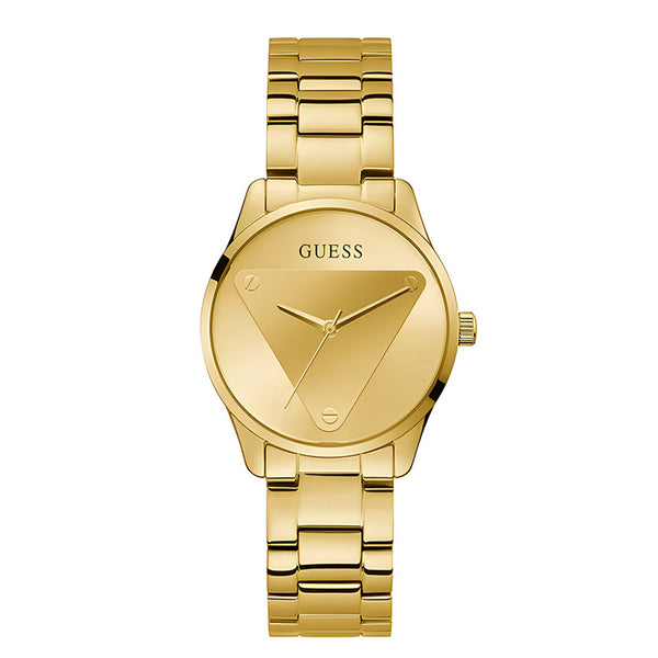 Guess Women's Watch Gold Stainless Steel Case With Gold Dial – GW0485L1