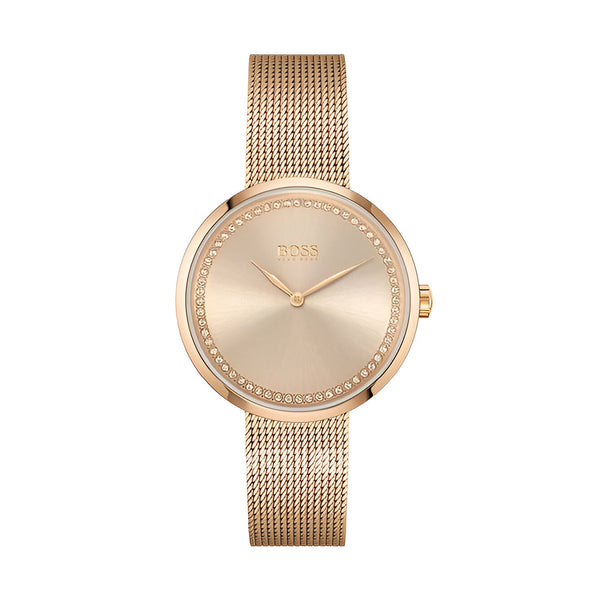 Hugo Boss Praise Rose gold colored steel 36 mm Watch for Women-1502548