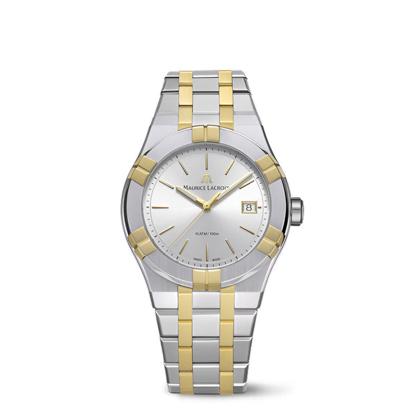 Maurice Lacroix Aikon Quartz 40mm Duotone Watch for Men-AI1108-PVY13-130-1