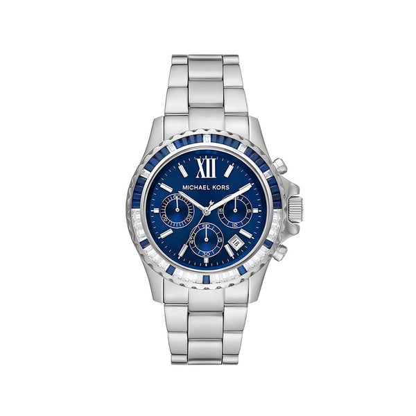 Michael Kors Everest Chronograph Blue Dial Watch For Women - MK7237