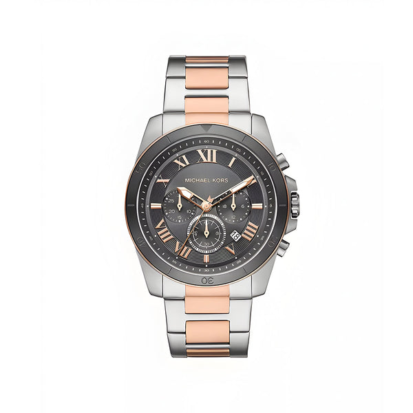 Michael Kors Men’s Quartz Two-tone Stainless Steel Grey Dial 44mm Watch MK8902
