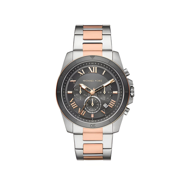 Michael Kors Men’s Quartz Two-tone Stainless Steel Grey Dial 44mm Watch MK8902