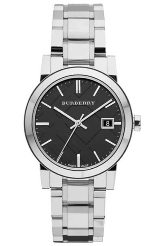 Burberry Silver Steel Strap Watch for Women - BU9001