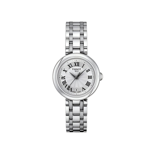 Tissot Bellissima Small Lady Silver Dial Silver Steel Strap Watch For Women - T126.010.11.013.00