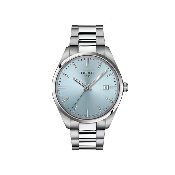 Tissot PR100 Quartz 40mm Blue Dial with Stainless Steel Case Watch for Men-T150.410.11.351.00