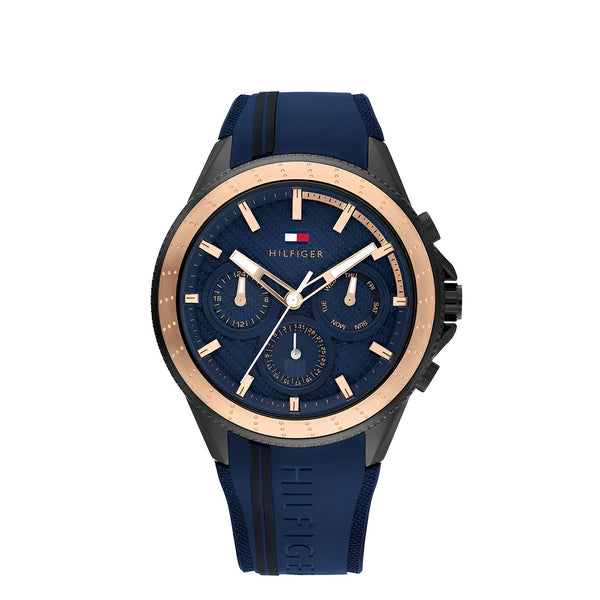 Tommy Hilfiger Aiden Chronograph Blue Dial Watch for Mens-1791860