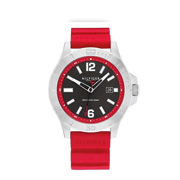 Tommy Hilfiger Analog Round Shape Silicone Wrist Watch for Men-1710540