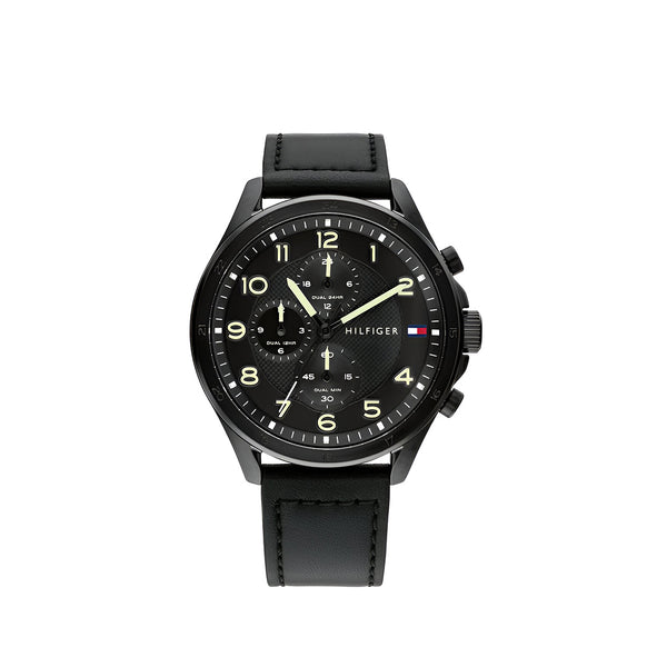 Tommy Hilfiger Axel Chronograph Black Dial Watch for Men-1792004